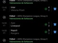 Pronostico 26-10-22  🏆Champions league⚽️✅️ Barcelona alta 2.5✅️ Liverpool alta 2.5✅️ Napoli alta 2.5✅️ Inter alta 2.5✅️  Parley acertado✅️  Porcentaje de goles para estos partidos Barcelona 77% Liverpool 72 % Napoli 71 % Inter 68%  Deja tus pronostico y comentarios  Suerte a ganar y mente positiva⚽️🔥  #Parleyganador #futbol #champions #barcelona #intermilan #liverpool #napoli #venezuela #chile #colombia #peru #ecuador