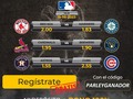 GANA MAS💵💰 APUESTA A TU FAVORITO EN LA MLB    USA EL CÓDIGO PARLEYGANADOR NO ESPERES MÁS🤑.  👉🏼👉🏼HAZ CLICK AQUI: #   #MiCasino #Casinoenlínea #Apuestasdeportivas