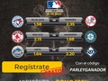 GANA MAS💵💰 APUESTA A TU FAVORITO EN LA MLB   USA EL CÓDIGO PARLEYGANADOR NO ESPERES MÁS🤑.  👉🏼👉🏼HAZ CLICK AQUI: #   #Parlyeganador #Mlb #MiCasino #Casinoenlínea #Apuestasdeportivas