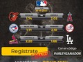GANA MAS💵💰 APUESTA A TU FAVORITO EN LA MLB.   USA EL CÓDIGO PARLEYGANADOR NO ESPERES MÁS🤑.  👉🏼👉🏼HAZ CLICK AQUI: #   #Mlb #Parleyganador #MiCasino #Casinoenlínea #Apuestasdeportivas