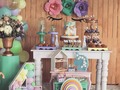 Una torta increíble acompaño esta celebración 🎉 y así culmina esta evento 🦄💕💫