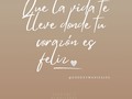 Recuerden que todos los días tenemos que luchar por nuestras metas, pero muy importante que todo lo que hagas siempre te lleve a ser feliz 🙃 y cuéntame tu qué haces para ser feliz o que te hace feliz ?