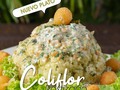 Hoy queremos presentarte uno de los nuevos platos de nuestra carta: . COLIFLOR ROSTIZADO $18.5  Coliflor horneado en cama de lechuga con salsa cremosa de tocineta vegetal cilantro/perejil & queso parmessano, acompañado de carimañolitas.