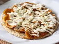 Una Arepa de Almendras con chorizo vegetal - decorada con queso costeño y tahini de soya. Ideal para esta noche de #viernes  . . . . Antojos al estilo #greengardencol  . . . . . . . Te esperamos en nuestro local de 4:00pm a 9:00/30pm; Domingos o Festivos: 6:00pm a 9:00pm o te llevamos tu pedido a domicilio; Llámanos o escríbenos (+57)3007552612 (4)7850122 . #Montería #Monteria #monteriacordoba  . . . #healthyfood #saludable #greengardencol #photooftheday #yummy #veganfood #meatless #monteriavende #Montería #monteriaventas #veganfood #cheeselover #veganfoodie #arepasingluten #maiz #todonatural #monteriavendeoficial®️ #healthyfoodshare #veganfood #comidamonteria #arepa #Monteríafit #comidavegetariana #veganosmontería #arepas #vegetarianosmonteria #veganrecette #comidavegana