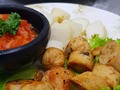 Nos antojáron con éste plato; El cliente; ordenó en vez de Butifarras Veg - cambiarlo por Chorizo Vegetal. Y quedó 🤤👌🍅... + el hogao de la casa y bollo de Maíz blanco.  . . . Antojos al estilo #greengardencol  . . . . . . . Te esperamos en nuestro local de 4:00pm a 9:00pm o te llevamos tu pedido a tu domicilio; Llámanos o escríbenos (+57)3007552612 (4)7850122 . #Montería #Monteria #monteriacordoba  . . . #healthyfood #butifarra #butifarravegetariana #saludable #greengardencol #chorizo #yummy #veganfood #meatless #monteriavende #Montería #monteriaventas #veganfood #cheeselover #veganfoodie #colombiaemprende #chorizovegetariano #veganfood #healthyfoodshare #comidamonteria #desgranado #monteriafit #Monteríafit #comidavegetariana #bollodemaiz #veganosmontería #bollo #vegetarianosmonteria #veganrecette #comidavegana