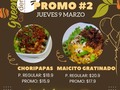 Aprovecha la PROMO de HOY♡  CHORIPAPAS; Papas a la francesa (AirFryer) + chorizo antioqueño vegetal deliciosa salsa miel mostaza de la casa, con mostaza dijon + ajonjolí + cilantro.  MAICITO GRATINADO: en cama de lechugas, Maiz tierno bañado en salsa de quesos madurados, queso mozzarella light, quesos madurados, aguacate, pollo vegano, chicharrón vegano, cebolla frita encima   #healthyfood #chicharron #vegetal #pollovegano #papasalafrancesa #mielmostaza #saludable  #greengardencol #photooftheday #yummy #veganfood #aguacate #glutenfree #meatless #monteriavende #Montería #monteriaventas #veganfood #veganfoodie #chorizo #maicito #monteriavendeoficial®️ #healthyfoodshare #veganfood  #chorizovegano #Monteríafit #comidavegetariana #veganosmontería #chorizovegetal #vegetarianosmonteria #veganrecette #comidavegana