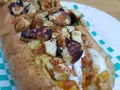 Un Perrito Criollo para empezar con pie derecho tu finde?🤤🌭 A veces se baja el pódium 🥇 y de nuevo sube... Porque éste #perrocaliente es un Frenesí 🤤  En pan artesanal, lechuga picada, salsas de la casa, queso mozzarella light, salchicha vegetal, pico e gallo + puré de plátano dulce y queso costeño asados encima con especias 🤤🍃🥇  Disfruta de tus momentos #greengardencol ✌🍃  #healthyfood #platano #quesocosteño #perrocalientesaludable  #greengardencol #photooftheday #yummy #veganfood #meatless #monteriavende #Montería #monteriaventas #veganfood #cheeselover #veganfoodie #hotdogtime #comidachatarra #criollo #queso #comidarapida #monteriavendeoficial®️ #healthyfoodshare #veganfood  #hotdog #Monteríafit #comidavegetariana #veganosmontería #perroscalientes #vegetarianosmonteria #veganrecette #comidavegana