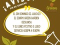 AVISO 📢 #greengardencol   #Monteríafit #Monteria #Montería  #healthyfood #monteriarestaurante #festivaldelporro #saludable #photooftheday #yummy #comidaconsciente #veganfood #meatless #monteriavende #monteriaventas #monteríasaludable #festivaldelporro2023 #monteriavendeoficial®️ #healthyfoodshare #veganfood  #monteríaventas #Monteríafit #comidavegetariana #veganosmontería #vegetarianosmonteria #veganrecette #comidavegana
