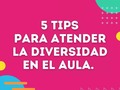 📢 ATENCIÓN MAESTRAS   Comparto contigo 5 tips que pueden ser de gran ayuda para atender la diversidad en el aula.  Deliza hasta el final ➡️  1. Flexibiliza la programación didáctica 🧮  El mejor consejo para manejar adecuadamente la diversidad en el aula es ser flexible. Es importante que cuando planifiques las actividades, ten previstas posibles modificaciones sobre la marcha, tanto en el ⏳ cómo en las actividades.   Es necesario que ajustes el ritmo de aprendizaje al nivel medio de la clase y a los logros de cada uno de tus estudiantes, usando para ellos criterios objetivos de evaluación diagnóstica.  2. Genera un ambiente de respeto 🫂  Trata de convertir el aula en un espacio donde, de forma progresiva y constante, nos vayamos conociendo cada vez más los unos a los otros.  3. Utiliza diversos formatos de aprendizaje 🎶👩🏻‍💻  En un aula caracterizada por la diversidad, lo más lógico y conveniente es que nuestras propuestas formativas y formatos de enseñanza-aprendizaje sean también diversos.  Hay que tener en cuenta los gustos de los niños y los diferentes canales de aprendizaje, esto te va a conducir al uso intenso de las Tecnologías de la Información (TICs), las cuáles te servirán para el aprendizaje sea de forma amena, flexible y divertida.   4. Potencia la creatividad 🎨  Creatividad y diversidad son dos conceptos que funcionan muy bien juntos. Puede expresarse con diferentes formatos y aporta un valor añadido al aula. Además, tiene diversos beneficios, ayuda a potenciar su capacidad reflexiva y autocrítica. Nos ayuda a identificar los temas de su interés.   5. Identifica los intereses de cada uno de los niños. 📝  Entender, comprender y respetar la diversidad implica la participación y la suma de esfuerzos por parte de todos. Para ello es fundamental que todos y cada uno de los nuestros niños se conviertan en participantes activos de sus proceso de aprendizaje.   ***  ⏳Para obtener resultados diferentes debemos hacer las cosas diferentes, queremos acompañarte en este proceso de este cambios.  ❤️Dale like si estas a favor del cambio educativo.  #teachers #soymaestra #teachersinstagram #teachergram