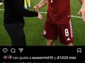 Goretzka en su Instagram #FCBayern