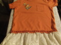 Orange Toddler T-Shirt Dress