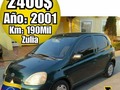 🏯▪Ubicación: Maracaibo 💰▪Precio: 2400$ 📨▪Teléfono: 04246129042 👷▪Instagram: @tuauto3b 🔩▫Marca: Toyota 🚘▫Modelo: yaris 📆▫Año: 2001 📟▫Km: 190 mil 🔧▫Transmisión: Automática 📥▫Acepta Cambio: No 💳▫Extra: 📖▫Unico Dueño: No 🔔▫Fallas: Nada  ______________________________ #Toyota #yaris #4runner #Corolla #Tundra #Ford #fiesta #focus #ka #renault #twingo #logan #Mazda #Mitsubishi #montero #lancer #touring #Chevrolet #aveo #Spark #cruze #silverado #Jeep #Dodge #Kia #hyundai #Nissan #Honda #Audi #MercedezBenz  ______________________________