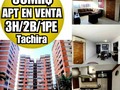 APARTAMENTO AMOBLADO "vista alegre" 📍▪Ubicación: Av . Principal de pueblo nuevo.  💰▪Precio: 35.000$ 🏠▪︎Instagram: @francia.pascia.realtors @francia.pascia 📲▪Contacto: 04127500706 🏬▫Tipo de Inmueble: apartamento 📋▫Tipo de Operación: VENTA 📏▫ Metros cuadrados: 91metros2 🛏▫ Habitaciones: 3 🚽▫Baños: 2 🚘▫ Puestos de Estacionamiento: 1 💳▫Extra: piso 8 . Queda con:  3 televisores (51,50.32 pulgadas) 3 Aires acondicionados 2 camas matrimoniales 1 cama individual Nevera 2 puertas  Horno empotrado Microondas Lavadora y secadora Cocina de tope Campana  Congelador Calentador  Comedor de vidrio ( 6 puestos) Juego de recibo. Vinera de madera Internet satelital Línea CANTV tanque de 600 litros con hidroneumático  📖▫ Condiciones: Excelentes 🚱▫ Servicios:  TODOS.