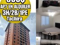 *Apartamento en alquiler totalmente equipado residencias altavista* 📍▪Ubicación: san Cristóbal, ferrero Tamayo. 💰▪Precio: 350$ 🏠▪︎ Instagram: @franciapascia @franciapasciarealtors 📲▪Contacto: 04127500706 🏬▫Tipo de Inmueble: apartamento  📋▫Tipo de Operación: Alquiler  📏▫ Metros cuadrados: 96 metros2 🛏▫ Habitaciones: 3 🚽▫Baños: 2 🚘▫ Puestos de Estacionamiento: 1 💳▫Extra: Piso 5  Queda totalmente amoblado.  Adicional ;  Inversor ( no te faltará la luz) internet DirecTV Lavadora secadora Calentador. 📖▫ Condiciones: excelentes 🚱▫ Servicios: Todos