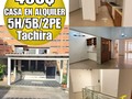 📍▪Ubicación: *urbanización bosque lindo Av los kioskos San Cristóbal Estado Tachira* 💰▪Precio: 450$ 🏠▪︎Instagram: @raulc21ed 📲▪Contacto: 04247188489 04147074648 🏬▫Tipo de Inmueble: Casa 📋▫Tipo de Operación: Alquiler  📏▫ Metros cuadrados: 380m2 C 🛏▫ Habitaciones: 5 🚽▫Baños: 5 🚘▫ Puestos de Estacionamiento: 2 💳▫Extra: Comoda casa ubicada en la Urb Bosque Lindo, 2 planta en la planta baja se ubica el área de sala, comedor y amplia cocina en un solo ambiente, 3 hab, 3 baños y un family room y patio, en la planta superior cuenta con una habitación amplia con vestier y baño y otra hab auxiliar y un baño. Urb pequeña, tranquila y segura. 📖▫ Condiciones: 3 meses de adelanto 3 meses de depósito 1 mes de administración y 150$ documento del abogado  💡▫ Servicios: agua, luz  Más información... Raul Alarcon  *CENTURY21 EquipoDinamico*  ______________________ #tachira #barinas #maracaibo #caracas #Valencia #Carabobo #Venezuela #merida #barquisimeto #falcon #Maturin #Anzoategui #Maracay  #margarita #vendo #compro #remato #guarico #Bolivar #Trujillo #Barquisimeto #inmueble #casa #casaenalquiler #alquiler