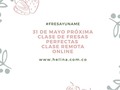 ¿ ya te inscribiste ? 👩🏻‍🍳👩‍🏫🍓🍫 Pocos cupos disponibles 👩‍💻 Info 📲 +573204025582