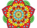 Para no estar sin hacer nada #mandalas #color #hennatattoo