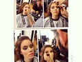 Parte de como maquille a mi bella alumna de #gissellcaracas #venezuela #makeup #hairstyle #amazing #girls #caracas #maquillaje #burgundy