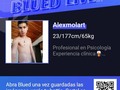 ¡ Alexmolart esta en vivo! Míralo antes de que termine. Blued - Siempre chicos reale. #BLUED