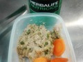 Mi almuerzo!!! Enfocado a mis objetivos, atun guisado con vegetales y zanahorias sancochada con aceite de oliva!!! Siempre acompañado con mi agua con aloe y un tecito mix (thermojetics y NRG) para el final... Disciplina es la clave!!! #sisepuede #fit #training #go #nutricion #bienestar #salud #enfoque #IloveHerbalife #panama🇵🇦