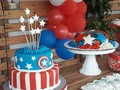 #torta #gelatina #cumpleaños #fiestas #feliz #celebración #capitanamerica #avengersinfinitywar