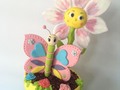 #torta #flores y #mariposa