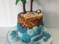 #torta #cumpleaños #celebración #playa #sol #arena #feliz #chichiriviche #morrocoy #tucacas #amigos #disfrutar... Tú torta soñada 😜