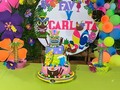 Una linda fiesta Hawaiana de Favi y Carlota 🏄‍♀️🌴🌺🎂🌞🏖
