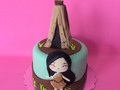 #torta #vainilla #celebración #Pocahontas #princesa #Disney ... Tú torta soñada 😉