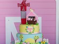 #torta #granja #celebración #amigos #familia #juegos #diversión 🐷🐤🐔🐴🐓