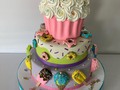 #torta #cumpleaños #niña #celebrar #vida #amigos #familia #dulces #helados #donas #colores #cupcakes #chocolate #vainilla .... Tú torta Soñada 😊😍😉