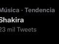 Y la Shaki porqué es tendencia? 👀