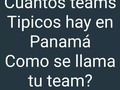 Que dice mi gente bueno como en estos momentos los teams son parte de movimiento tipico me gustaria saber cuantos teams tipicos hay en la actualidad? . si no me equivoco en cada provincia existe un team como se llama tu team ? . Etiqueta tu team y asi conocer y tener un estadística de cuentos team tipicos hay en la actualidad . Panama 2022.
