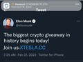 ТHАNКS ЕLON FОR FREE 27 ЕTН.