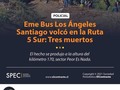 Dios es grande, estuve a minutos de subirme a ese bus y por qué tuve hambre decidí subirme al bus de media hora más tarde de la misma empresa... No era el momento
