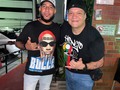 Una foto con mi sangre @djcesarjordanjr un buen rato en @ladocepty 😎 siempre hablando de familia y negocios 🤣🤣🔥🔥🤭