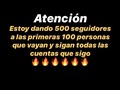 ATENCIÓN! Estoy dando 500 seguidores a las primeras 100 personas que vayan a @TEHACEMOSCRECERIG y sigan a TODOS LOS QUE SIGUE ESA CUENTA!! COMENTA “listo” CUANDO HAYS SEGUIDO A TODOS! Voy a chequear uno x uno. . . . . . #like #seguidores #amor #comentariosxcomentarios #lizbethrodriguez #cuarentena  #encasa #graciaspersonalmedico #mgxmg #Followme #chile #lavadodemanos #pascua #argentina #colombia #mexico #venezuela #juandediospantoja #abril #kimberlyloaiza #siguemeytesigo #quedateencasa #toquedequeda #dinamica #likeforlike #coronavirus #easter #españa #peru #keniaos