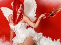 La flecha de cupido 🏹 Eros como dios del amor sabe que no puede inducir se amor en otra persona a menos que también sienta una necesidad. Y eso es lo que hace su flecha :traspasando la carne de la gente, hace que sienta una carencia, un dolor, un ansia.  Lo que despierta el deseo en el seducido no es el toque suave o una sensación placentera, sino una herida. La flecha crea dolor, un padecimiento, una necesidad de alivio. Antes del deseo debe haber dolor. #cupido #eros #photooftheday #fineartphotography #fantasyphotography #angel #redangel #canon #ligthroom #santacruz