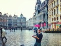 I'm in BRUSSELS!!!!!! AND I'm dancing here in the main street for my new video of europe!!!