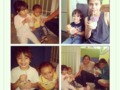 #ins #sobrinosBellos #amoresdelatia tomando su súper batido de #Herbalife 😍😍😍😍 #losamo 🙏🙏🙏🙋💁🙆🙅