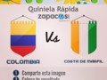 #ZapacosColvsCdm Colombia 3 costa marfil 1 #Quinela #Suerte 💛💙❤️ @zapacos