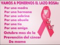 Hoy, Día Mundial de la lucha contra el Cáncer de Mama ✌️💪🎀🎀🎀🎀🎀🎀🎀🎀🎀🎀🎀 #Octubre #Ayudemos #Prevención #CancerDeMama
