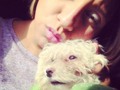 Mi hermoso y yo llegando a #Casa #Caracas #Avión 🙋🐶😜✌️