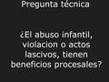 A los abogados penalistas que me siguen, ayúdenme. Pd: en menores de edad.