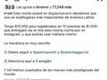 En breve los resultados del concurso, el único problema que tenemos es que no existe ninguna aplicación se resultado de concursos que acepte 250.000 comentarios 🤯🤯🤯🤯🤯🤯🤯  Hasta que no pueda solucionar eso con transparencia no podré hacer el concurso. Sigan participando. 😍