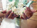 Una bella foto que no había compartido...😍😍 #flowers #flores #nails #wedding #weddingnails ##bouquet #seafoam #mint #uñas #boda #novia #bridal  Uñas: @_enchulame_las_unas_  Ramo: @floristeria.milflores