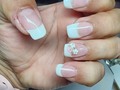 My first attempt at french tip using @snsnailsofficial dipping powder system (over my natural nails), I used my prize I got at @bellabeautyschoolcolumbia on the nail ar few weeks back. Love it! Thanks!  #snsnails #snsdippingpowder #dippingpowdernails #french #frenchtipnails #manicure #bellabeauty #nailtechschool