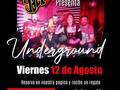 Los @undergroundrockmusic en la bella voz de mi amiga @paolabelt #abajodela15 este viernes 12 de agosto....reserva y@ en preventa