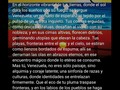 Hermoso escrito poético que le dedicó mi hija Made a Venezuela. Anhelo tu libertad para que pronto todos nos volvamos a reunir 🇻🇪🙏🏻