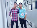 Hermanos ❤️ #barryallen⚡️ jajajaja @diego.aguirre10